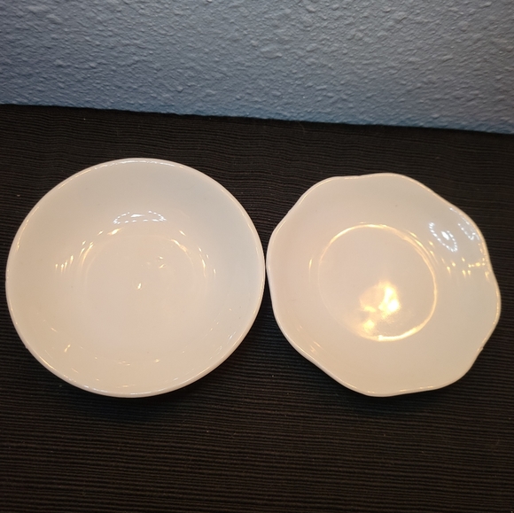 Vtg 2 Tiny Little Pier 1 Sauce Compote Appetizer Dishes - Picture 2 of 3